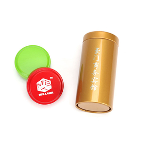 Boîte en métal ronde personnalisée avec couvercle transparent pour aliments, thé, cire, épices, imprimée sur mesure, par Star Packaging - Product Image 3