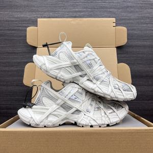 Mocassins de luxe pour homme de haute qualité, motif à carreaux rétro, 3XL, Antonim, bandage, semelle épaisse, tige en maille, léger - Product Image 3