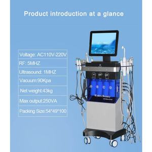 15 En 1 Multifunction Facial Clean Skin Rejuvenation Beauty Jet Beauty Care Oxygen Facial Cleansing Hydro Machine - Product Image 6