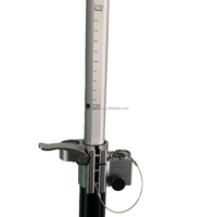 Varilla de Centrado para Prisma RTK, Poste GPS de 2.2m con Nivel de Burbuja, Poste de Alineación Adecuado para Estaciones Móviles RTK, Buen Precio
