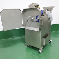 Automatische Zoete Aardappelsnijmachine Aardappelchips Snijmachine Cassave Plak Snijmachine