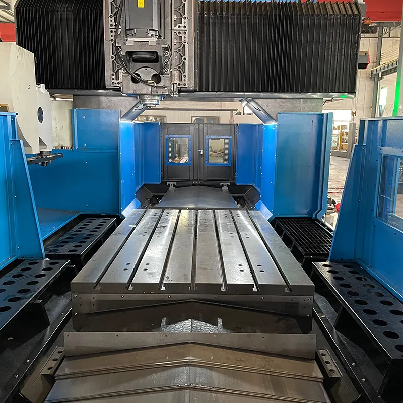 Heavy duty gantry machining center GMC2518 gantry cnc milling machine 5 axis