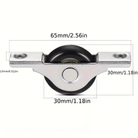 Quincaillerie pour meubles, accessoires pour portes coulissantes et fenêtres, roulettes métalliques silencieuses pour portes coulissantes, roulettes pour fenêtres coulissantes