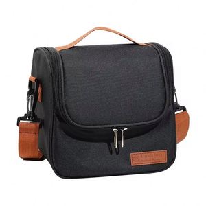 Sacs repas de pique-nique grande capacité, sacs isothermes portables et sacs à déjeuner isothermes à bandoulière - Product Image 1