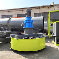 Agitateur-mélangeur à disques pour engrais, machine de broyage en acier inoxydable SUS304 pour ligne de production d'engrais organiques