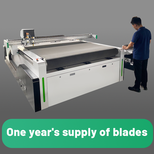 Độ chính xác cao CNC nhiều lớp PU lưới và da tổng hợp máy cắt cho giày và túi nhà sản xuất - Product Image 2