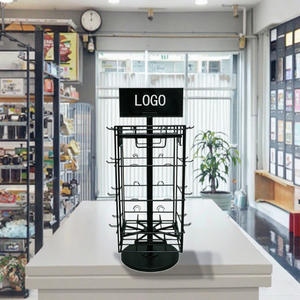 4-Tier chống gỉ bột tráng kim loại móc Countertop/bảng hiển thị hàng đầu đứng với pre-lắp ráp thiết kế - Product Image 2