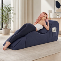 Canapé-lit pliable en mousse haute densité pour la lecture, le yoga et la relaxation