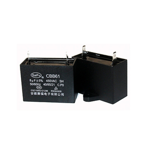 Cbb61 8 uf 450vac p2 quạt điện cho đứng bằng <span class=keywords><strong>mkp</strong></span> <span class=keywords><strong>x2</strong></span> phim - Product Image 2