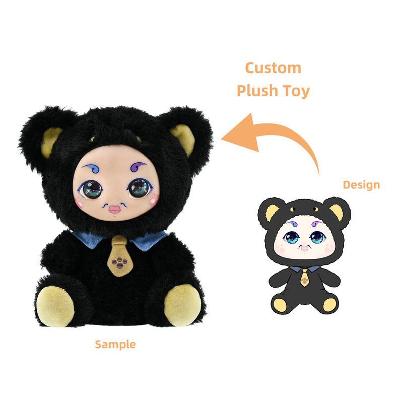 Creative Designer Vinyl Face Plush Dolls