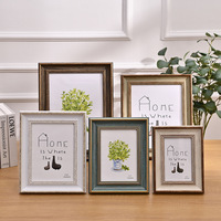 Cadre photo en bois massif fait main, support d'affichage créatif, à suspendre au mur, 7 pouces, 8 pouces, 10 pouces, A4, artisanat en bois, directement du fabricant