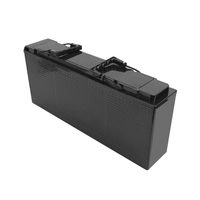 12V 120Ah ABS Casing ringan LiFePO4 Slimline baterai untuk RV 4x4 Offroad listrik Back up Lithium Ion paket baterai