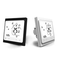 Sistema de Calefacción por Suelo Radiante Eléctrico con Control Wifi Beca BHT-002, Termostato para Caldera de Gas/Agua para Piezas de Calefacción por Suelo Radiante
