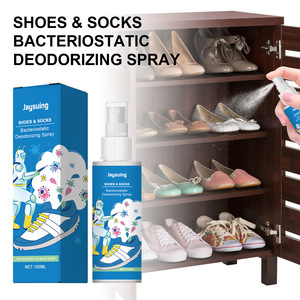 <span class=keywords><strong>Spray</strong></span> Desodorante Antibacteriano para Zapatos y Calcetines Jaysuing de Marca Privada, Eliminador de Olores para Zapateros - Product Image 2