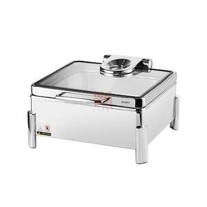 Recipientes Eléctricos para Buffet Liyunda, de Alta Calidad, Acero Inoxidable SUS 304, Recipiente para Alimentos de 6L, Juego de Calentadores de Alimentos de Lujo en Oferta - Product Image 1