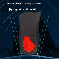 Semelles orthopédiques de soutien de la voûte plantaire, anti-torsion, correction des pieds plats, inserts sportifs amortissants pour la santé des pieds