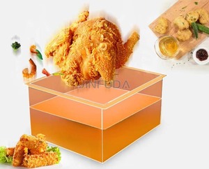 Friteuse à pression verticale à gaz avec filtration d'huile pour poulet frit américain et restaurants de restauration rapide - Product Image 3