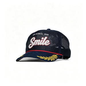 Gorra de la Copa <span class=keywords><strong>Mundial</strong></span> 2026 de Estados Unidos, Visera de Gamuza Premium, Coronas Doradas del Campeonato, Detalle de Cuerda Roja, Gorras Patrióticas con Cierre a Presión - Product Image 1
