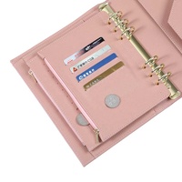 Meilleures ventes Etsy : Porte-documents A5 en cuir litchi souple avec emplacements pour cartes double face pour organiseurs personnels