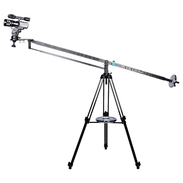 3m Professional DSLR Video Camera Extendable Tilt Arm Jib Crane with Counter Weight Bowl for 65~75mm for SLR DV Photo Studio