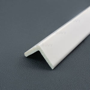 COMOVY <span class=keywords><strong>Blanco</strong></span> <span class=keywords><strong>Barato</strong></span> Altamente Durable Acabado Suelo de pared Moldura de cornisa Base de PVC Rodapié - Product Image 4