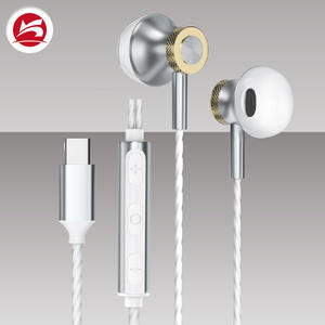 Écouteurs filaires de haute qualité pour <span class=keywords><strong>Sennheiser</strong></span> HD, avec fonctionnalités Type-C, Turtle Beach, Logitech, <span class=keywords><strong>Sony</strong></span> W01, écouteurs personnalisés en métal - Product Image 1