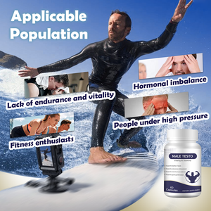 Complément alimentaire pour <span class=keywords><strong>la</strong></span> vitalité masculine OEM, 15 herbes, soutien <span class=keywords><strong>énergétique</strong></span> et de l'endurance sportive, capsules, marque privée - Product Image 5