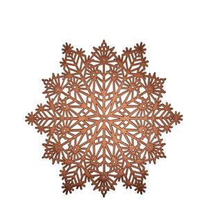 بيع بالجملة Boen مطبوعات ذهبية مجوفة متعددة الألوان على شكل ندفة الثلج - Product Image 6