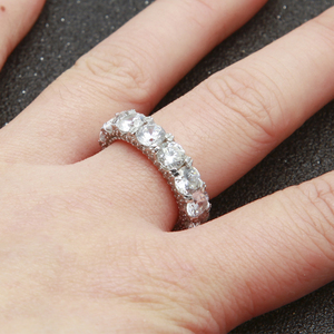 Hàng Mới Về Nhẫn Xếp Chồng Điều Chỉnh Được Nhẫn Nam Thời Trang 18K Vàng Kim Đám Cưới 18K - Product Image 6