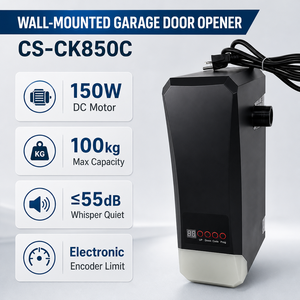 <span class=keywords><strong>Moteur</strong></span> <span class=keywords><strong>de</strong></span> <span class=keywords><strong>porte</strong></span> <span class=keywords><strong>de</strong></span> <span class=keywords><strong>garage</strong></span> sectionnelle murale CS-CK850C 150W à montage latéral avec télécommande pour vente en gros - Product Image 2