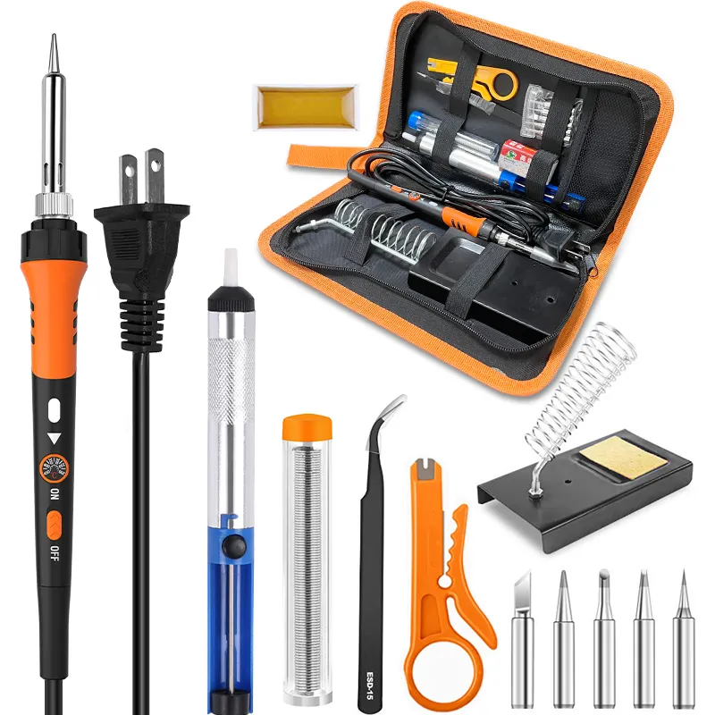 60W new electric soldering iron welding set 110V/220V voltage can be used for daily welding fer a souder electrical solder iron