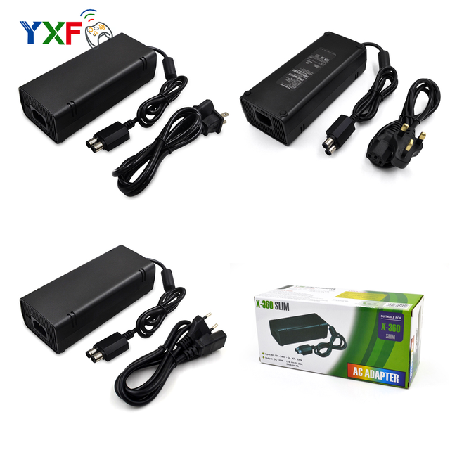 AC Adapter Power Supply for Microsoft XBOX 360 Slim for xbox 360 Slim Power Supply