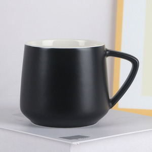 Nordic Simple Black and White Advertising Gift Printing Logo <b>Ceramic</b> Coffee Mug Custom <b>Cup</b> - Product Image 2