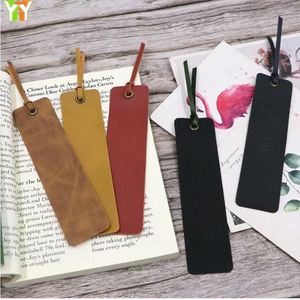 Marcapáginas Rectangular de Cuero PU con Patrón de Caballo, Marcador de Lectura, Regalo para Amantes de la Lectura - Product Image 1