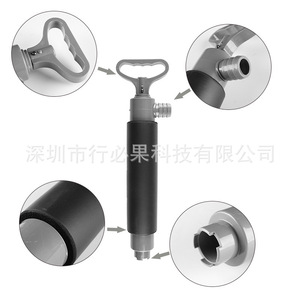 Pompe à eau portable en plastique Hand Bildhe pour kayaks, lacs et rivières – Idéale pour les activités récréatives - Product Image 3