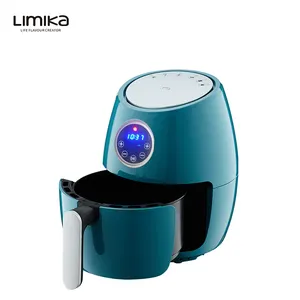 Multifunctional Wholesale Multifunctional Cooking Oil Free Fryer Round Fryer Restaurant Table Top Electric Deep Air Fryer