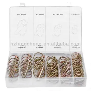 TC-3041 Hardware 50 Pc Lynch Pin Assortiment/Set/Kit