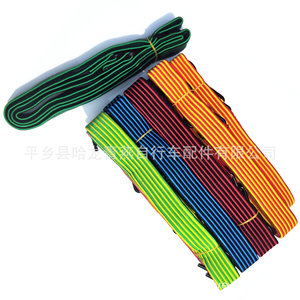 Luggage Belt Luggage Straps Rubber Material Multi Color Car <b>Securing</b> Ropes Binding Ropes <b>Equipment</b> Accessories - Product Image 3