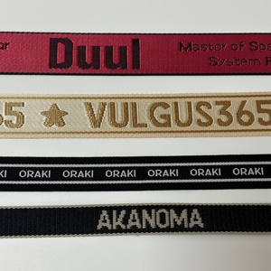 สายรัดผ้าฝ้ายทอลายทแยงระบายอากาศแข็งแรงออกแบบได้ตามต้องการงานหัตถกรรมผ้าสำหรับกระเป๋าเสื้อผ้าในบ้าน - Product Image 2