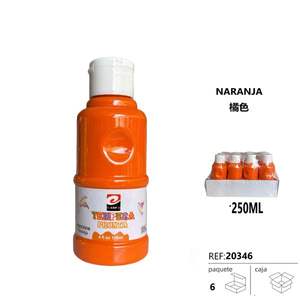 Tempera Premium Arancione su Carta per Pittura ad Acquerello - Product Image 1