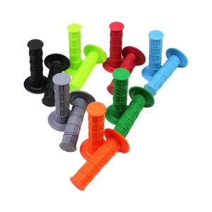 Poignée en caoutchouc souple 22mm 7/8 ''pour <span class=keywords><strong>Dirt</strong></span> Pit Bike <span class=keywords><strong>Mini</strong></span> <span class=keywords><strong>MX</strong></span> Off-Road ATV Scooter Motocross Throttle and Guidon Part - Product Image 1