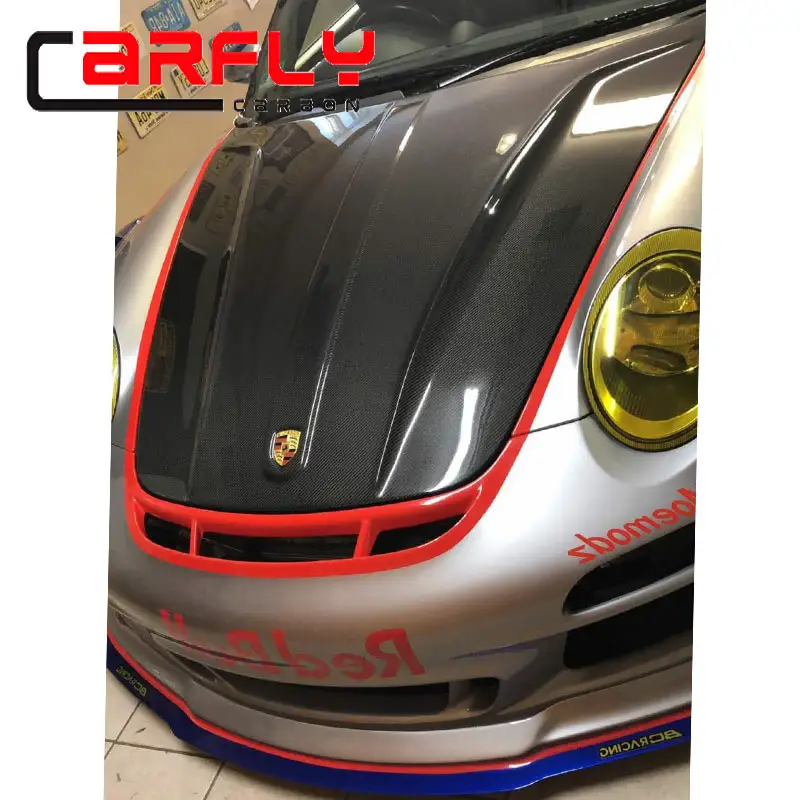 Carbon Fiber Bonnet For 05-11 Porsche 911 997 Hood