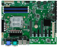 Nouvelle carte mère Micro Atx pour serveur et station de travail avec processeur Intel Q85 I3/I5/I7, 2 DDR3, SATA/MSATA, HD VGA, 2 LAN, 11 USB, PCIe2.0 X16 X4