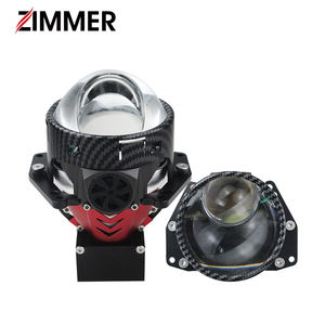자동 바이 LED 프로젝터 헤드라이트에 대한 사용자 정의 새로운 R60MAX 3 인치 1 레이저 스포트라이트 렌즈 2 팬 냉각 시스템 6000K 높은 전력 - Product Image 2