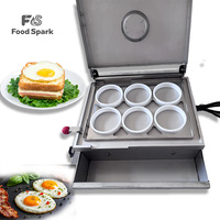 Machine à Omelettes Électrique Commerciale à Bacon et Œufs, Idéale pour Restaurants et Snacks d'Hôtels - Friteuse à Œufs - Vente Chaude
