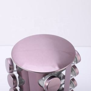 360 quay vòng thép không gỉ gia vị giá tổ chức đứng hiện đại loại với lọ thủy tinh Countertop lưu trữ nhà bếp chủ sở hữu - Product Image 5