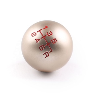 <span class=keywords><strong>Pomello</strong></span> del <span class=keywords><strong>Cambio</strong></span> Universale da Corsa a 5/<span class=keywords><strong>6</strong></span> Velocità Leva del <span class=keywords><strong>Cambio</strong></span> Manuale/Automatico a Forma di Sfera Oro Chiaro M10*1.5 - Product Image 6