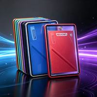 Étui de protection pour cartes 360PT résistant aux UV, en alliage d'aluminium, avec fermeture magnétique, pour cartes à collectionner