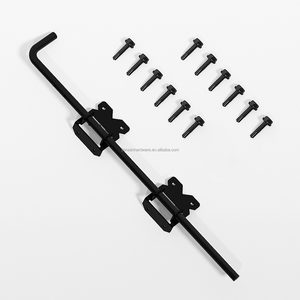 Loquet <span class=keywords><strong>de</strong></span> gravité robuste en acier inoxydable 304 blanc/noir <span class=keywords><strong>de</strong></span> 36 pouces pour <span class=keywords><strong>portail</strong></span> <span class=keywords><strong>de</strong></span> jardin, en stock aux États-Unis - Product Image 3