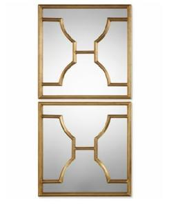 Chapado en oro de Metal elegante decoración de la pared - Product Image 1